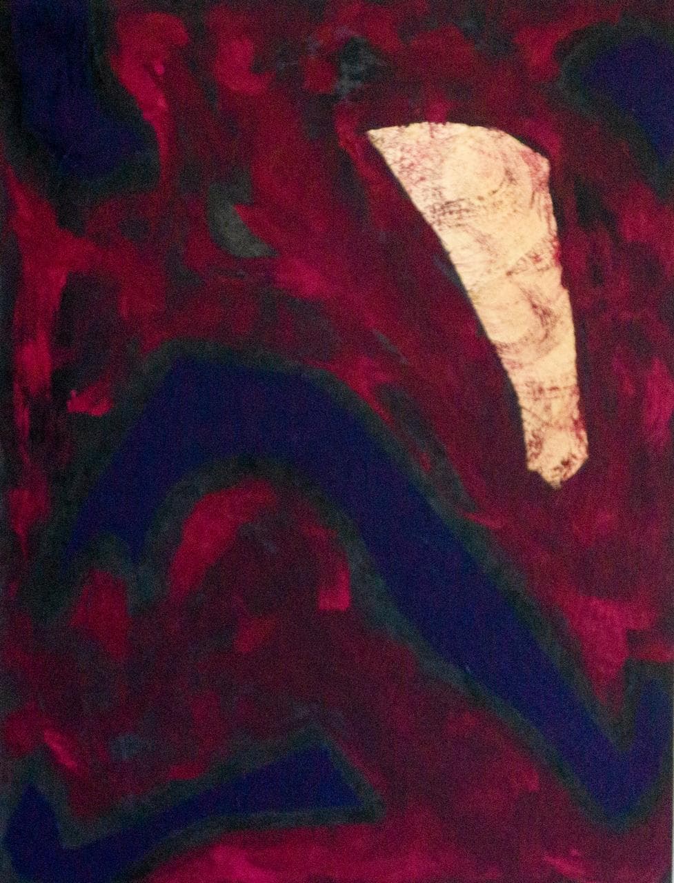 Rumor de silencio by Patricia Arriola, Mixta / tela, 2025