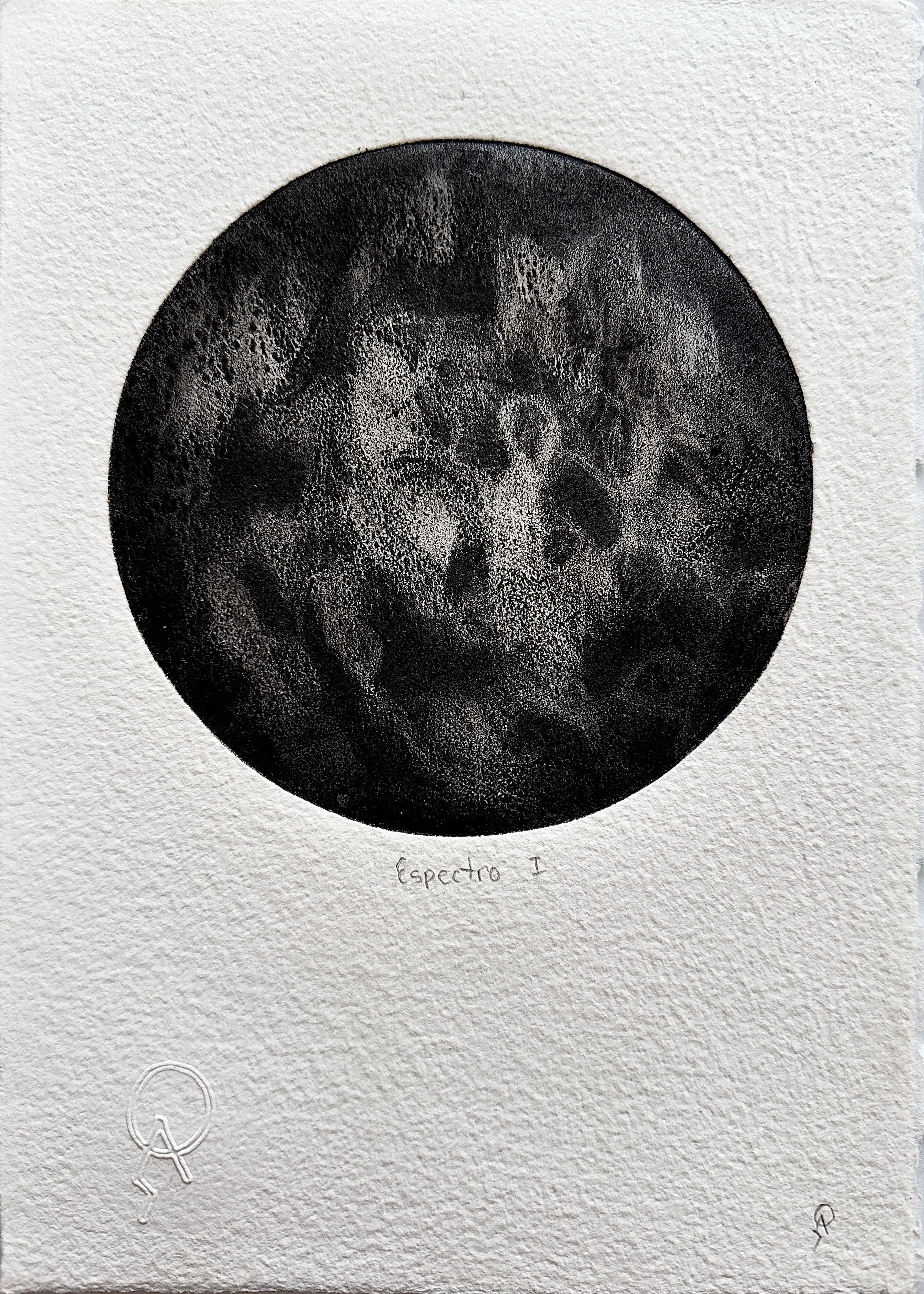 Espectro I by Patricia Arriola, Aguatinta / papel de algodón Ceiba Gráfica, 2022