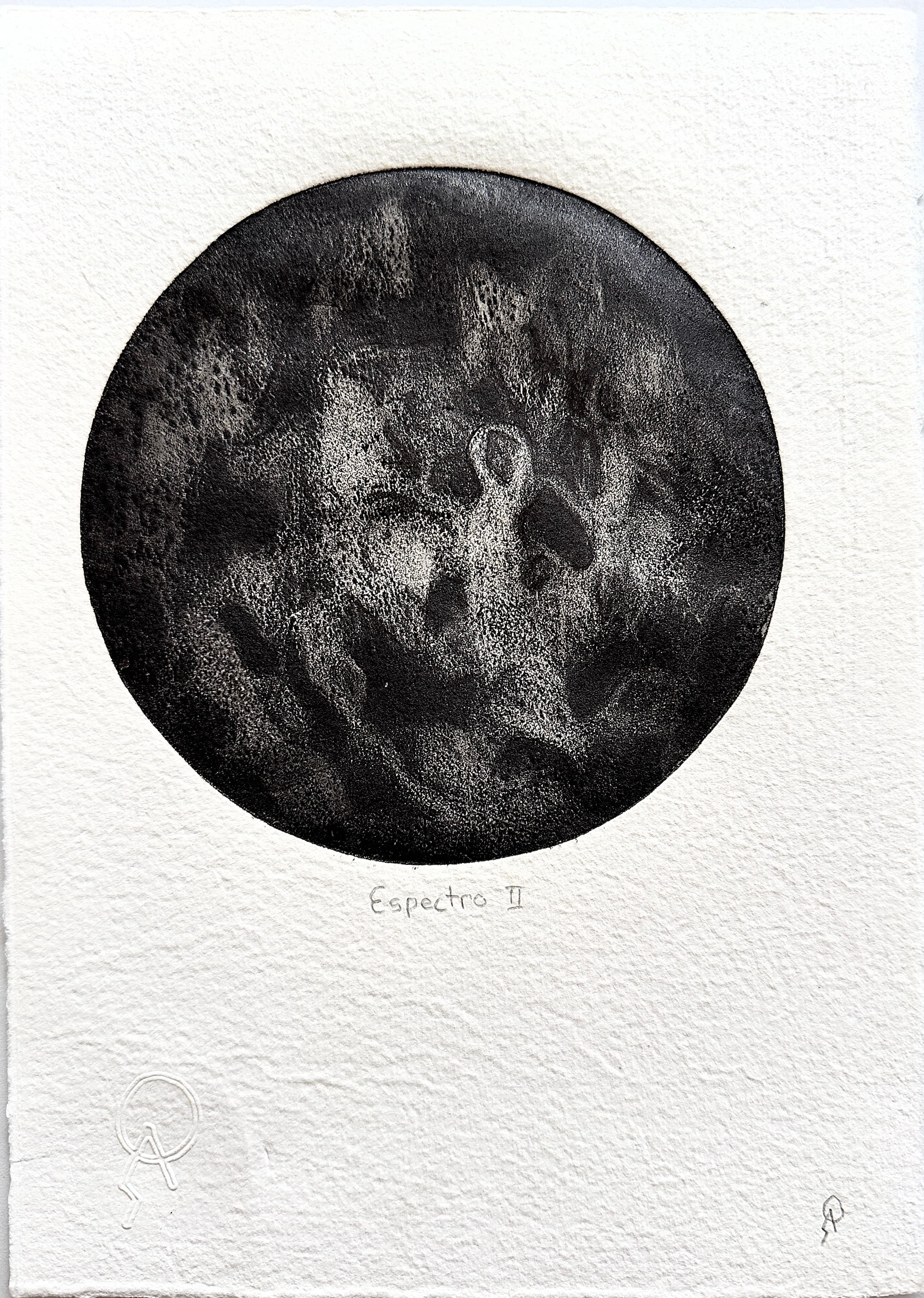 Espectro II by Patricia Arriola, Aguatinta / papel de algodón Ceiba Gráfica, 2022